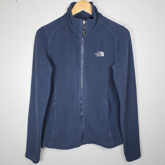 The North Face Jackets & Blazers - The North Face Women's Blue Fleece Zip Up Jacket Medium Outdoors Athleisure